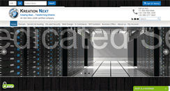 Desktop Screenshot of kreationnext.com